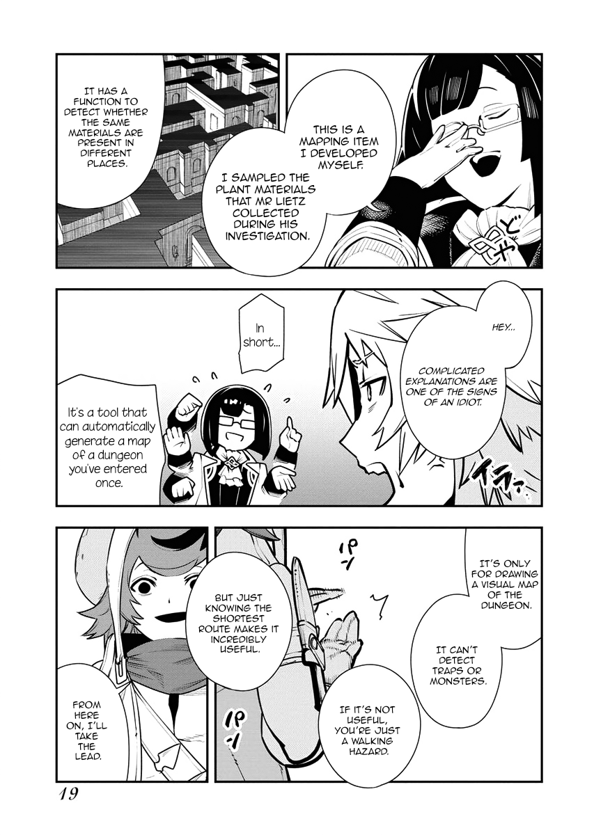 Do you want to create the strongest dungeon, Mr. Alchemist who was expelled? Chapter 18 16